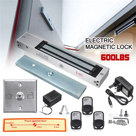 wireless magnetic door locking system